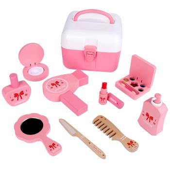 360Home Kinderspielzeug Rosa Kosmetik Frisier Set